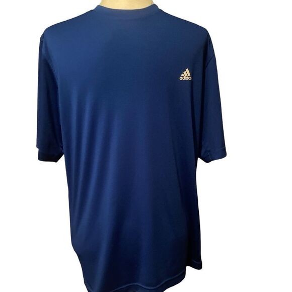 Adidas Blue Men’s Shirt - Picture 1 of 11